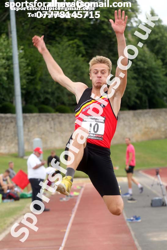Mens decathlon, EAP International Combined Events, Hexham, Northumberland. Photo: David T. Hewitson/Sports for All Pics